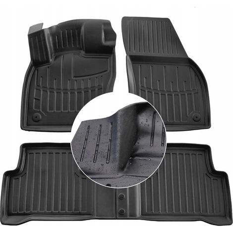 Tappetini e tergicristalli in gomma per VW Touran 2 dal 2015 - UD Troughs (1/5)