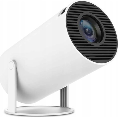 Mini projecteur portable rotatif HY-300, boîtier TV intelligent Full HD Android HY300 (1/5)