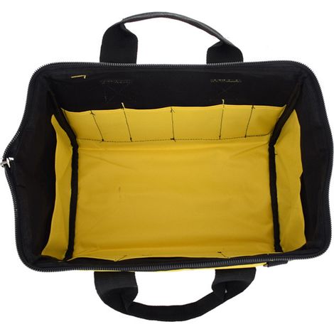 Wasserdichte, multifunktionale Werkzeugtasche mit verstellbarem, verschleißfestem Schultergurt und einzigartiger Aufbewahrungstasche für Heimwerkerprojekte. (1/5)
