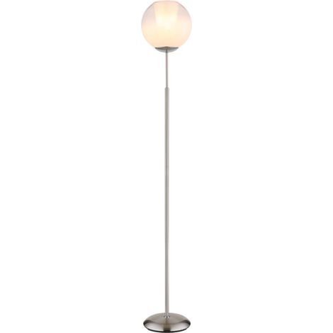 Globo - lámpara de mesa - BARRY - acero - vidrio - Ø 25cm - E27 -