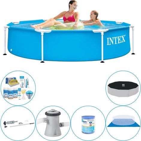Intex Piscine Tubulaire Ronde - 244x51 cm - 6-pièces  S20403 (1/5)