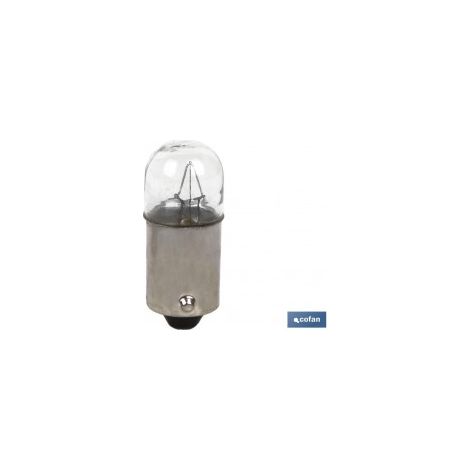 Confezione da 10 Lampade Cofán Controllo T4 W (BA9s) 24 V