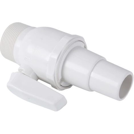 Remplacement de la vanne à bille bidirectionnelle marche/arrêt Hayward SP0729 Econoline pour piscine (1/5)