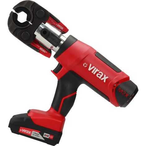 VIRAX M2X Mutternzange + RF-P 16-20-25 + 2 Akkus - 253555