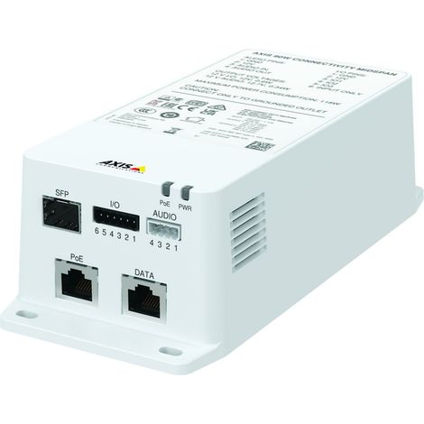 Axis TU8003 Midspan inyector de potencia blanco 90W (1/2)