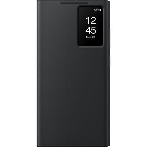 Etui Smart View avec portecarte pour Samsung Galaxy S24 Ultra - Noir
