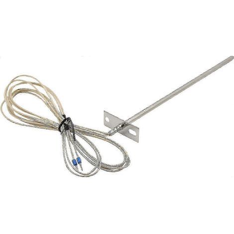 Capteur de température z, sonde PTG non incluse, sonde de capteur de grille interne de 7,08 po, fils chauffants tressés de 47,2 po (1/4)