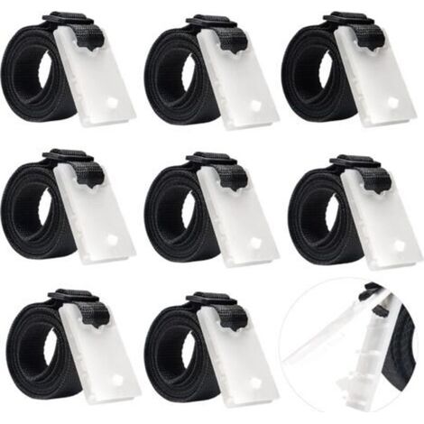Sangles de retenue, accessoires pour enrouleurs de bâches solaires, jeu de roues pour parasol, sangles de tension pour couvertures de piscine, pour bâches de piscine