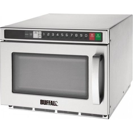Micro ondes professionnel compact programmable 17L 1800W - Buffalo (1/5)