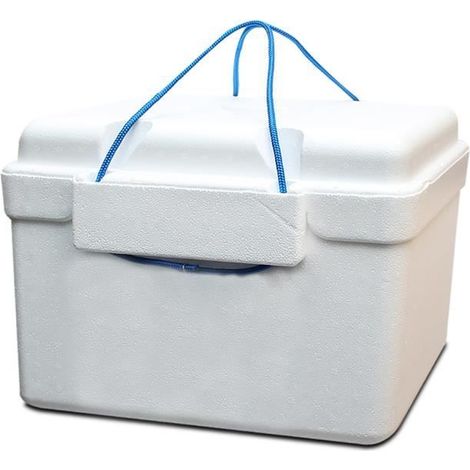 Glacière isotherme - JUANIO - JUANIO - 26 L - Polystyrène - 2 poignées (1/4)