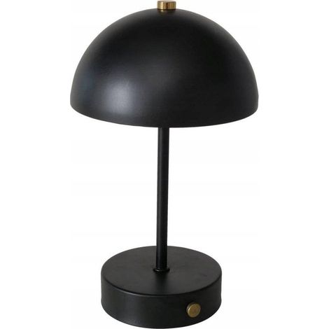 Boltze PETUNIA Tischlampe schwarz minimalistisch