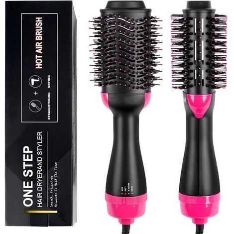 Brosse Soufflante 3 En 1 Brosse Chauffante Multifonctionnels Ionique N eacutegatif Brosse Cheveux Brosse Air Chau BROSSE SOUFFLANTE (1/4)