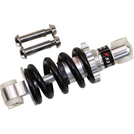 Motorrad-Hinterradstoßdämpfer – 1 Stück – Stahl und Aluminium – Verstellbar 125 mm – Für Quads und Elektroroller (1/5)