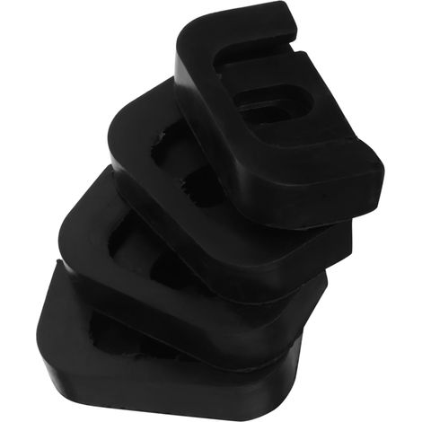 Lot De 4 D'amortissement En Caoutchouc Petites Rondelles En Caoutchouc Pour Boulons Tampon D'isolation Domestique Pour Climatiseurs