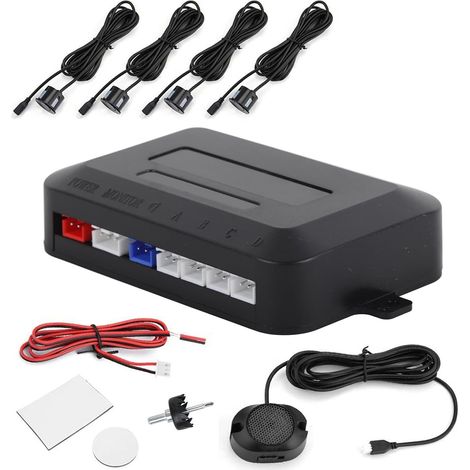 Bip De Recul Voiture, De Recul Voiture, De Recul,Indicateur Sonore Indicateur De Ationnement du V¨Hicule Kit De De Recul Avertisseur Sonore SY¨¨Me De Sonde 12V Assi Reverse (1/5)