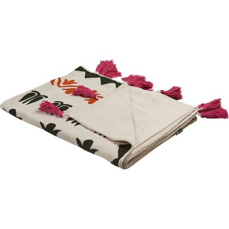 Blanket ANAND Cotton 130 x 180 cm Multicolour