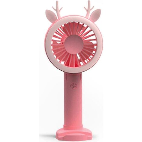 Mini ventilateur USB portable à LED, brise personnelle pour extérieur, poche main, cadeau d'été homme femme, rafraîchissement nomade. (1/4)