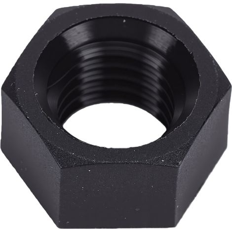 PA66 Nylon-Sechskantmutter, dicke Kunststoff-Befestigungsschraube für Heimwerker-Kfz-Reparaturen, schwarz M12 (1/5)