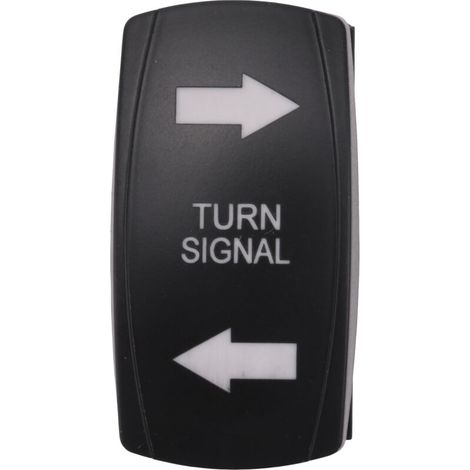 Interrupteur à bascule LED pour clignotants de véhicule, camping-car, camionnette, quad, tracteur, bateau, interrupteur universel à 4 broches (1/5)