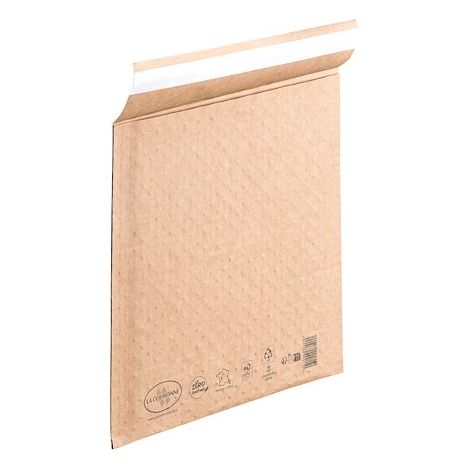 Pochette à bulles papier kraft brun 220 X 265 La Couronne - Lot de 100 (1/5)