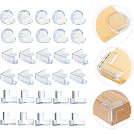 Green Mobility-Protection des bords et protection des coins pour bébés et enfants, protection des coins 30 pièces, protection des coins en silicone (1/5)
