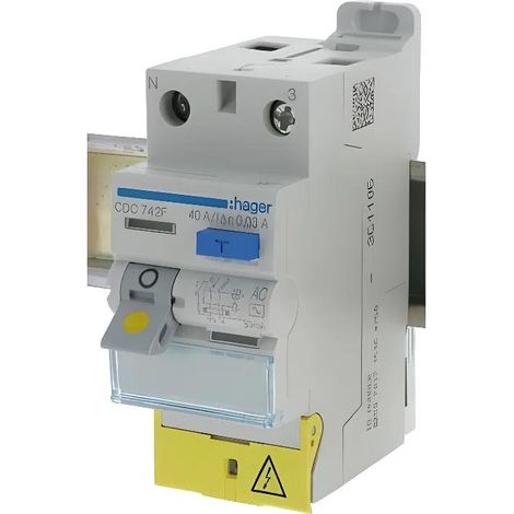 Hager CDC742F Differenzschutzschalter 40 A 30 mA