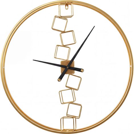 Grande Horloge Murale, Horloge Murale en Métal de Style Nordique de 68 CM, Horloge Décorative Silencieuse, Horloge Murale à Piles pour Salon, Chambre (1/5)