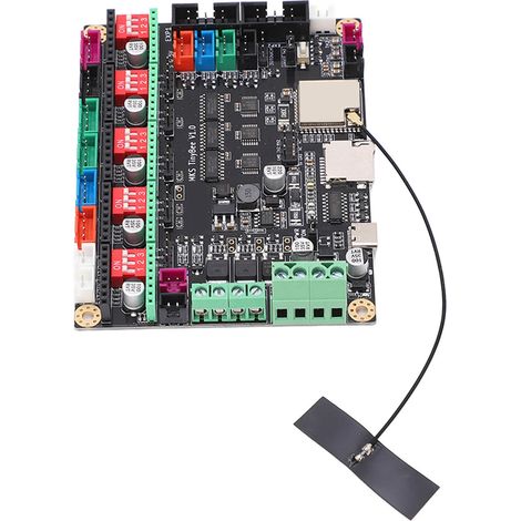 3D-Drucker-Motherboard-PCB, 520 KB Speicher, USB-Upload-Controller, DC12-24V Heizbett (1/5)