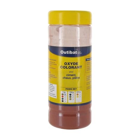 couleur.ciment rouge foncé 1000g (1/4)