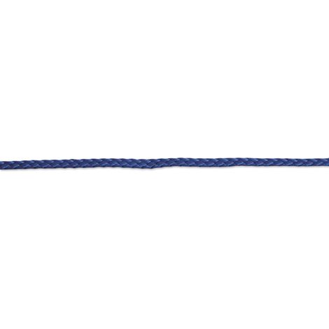 Bobine de Corde en Polypropylène Tressée 200 kg Ø 4 mm x 100 m Bleu