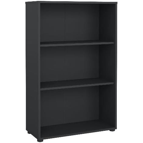 Libreria Tvilum Sign Bassa 80 x 34 x 124 Cm, 2 Ripiani, Grigio Opaco