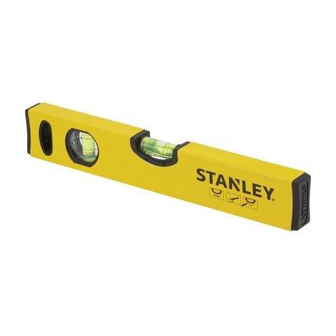 LIVELLA A BOLLA CLASSIC 2 STANLEY  ALLUMINIO BOLLE 2 CM  60 STHT143103