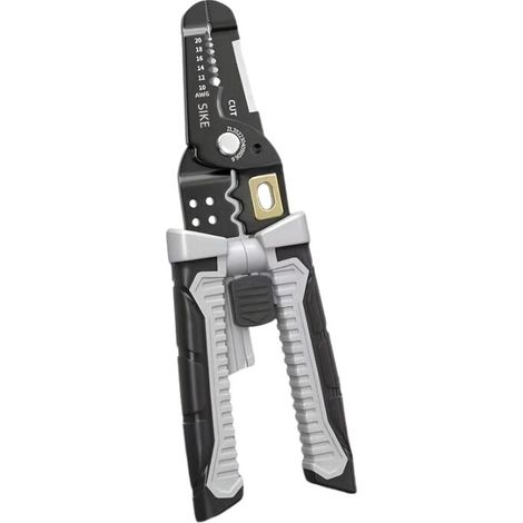 Outil Électrique Multifonction 22-8 AWG Dénudeur Coupe-Fil Sertisseur Pince Isolée Pro (1/4)