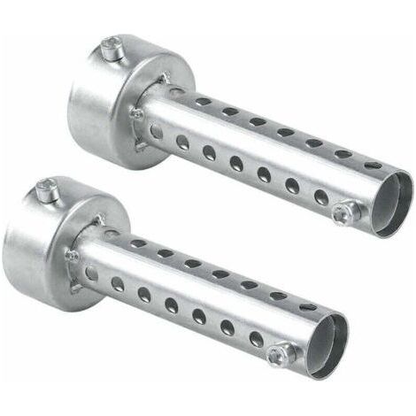2 Pièces Insert chicane DB killer universel échappement silencieux Moto 48mm (1/4)