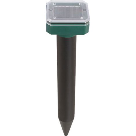 TONCHEAN Taschenlampe, Ultraschall-Solar-Rattenabwehrgerät, IP65 wasserdichtes Solar-Abwehrgerät für den Außenbereich gegen Wühlmäuse und Schlangen zur Schädlingsbekämpfung im Garten (4er-Pack)