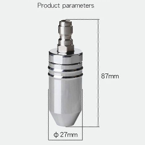 Buse à moteur rotatif 3600 PSI, raccord rapide 1/4" pour nettoyeur haute pression (1/4)