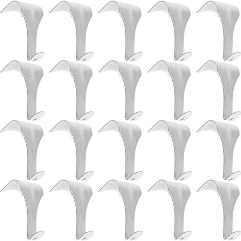 20 robuste Bilderhaken aus Zinklegierung – AquaForge (1/2)