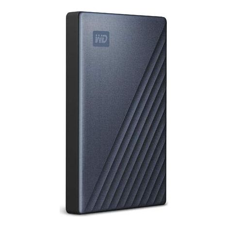 Western Digital My Passport Ultra disque dur externe 5 To USB Type-C 3.2 Gen 1 (3.1 Gen 1) Bleu (1/2)