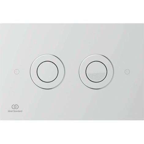 Ideal Standard Septa Pro - Spülbetätigungsplatte P1, Edelstahl R0188MY (1/3)