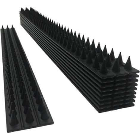 Lot 10 piquets anti-oiseaux clôture murale – Protection jardin – Dissuasion oiseaux (1/5)