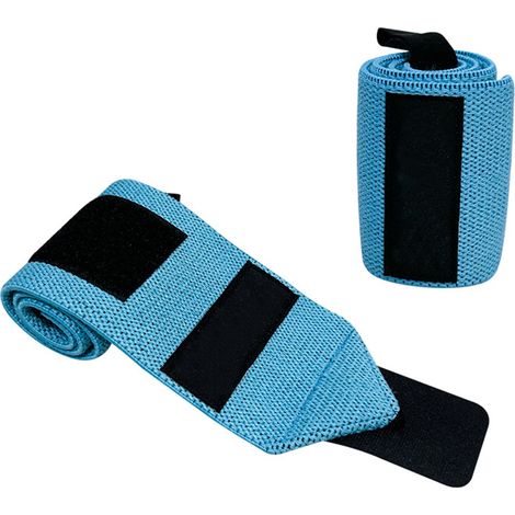 Sangle De Soutien Pour Poignet - Pour Halterophilies Presses Debout Et Couché - Taille Unique - Par 2 (1/5)