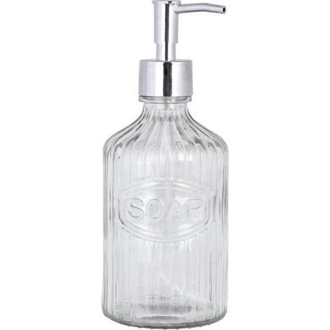 Distributeur de savon en verre transparent-Online Store