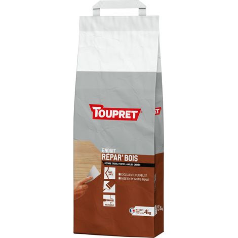 Finitura Ripara-legno Polvere 4kg - Toupret