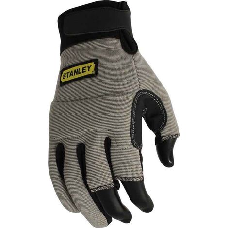 Guantes de protección Stanley sy650l acolchados agarre goma