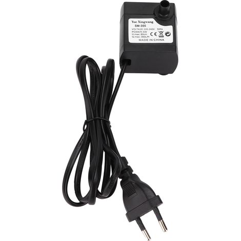 Piccola pompa sommergibile da 5W – silenziosa e resistente all'usura – per fontana da acquario – spina europea da 220V