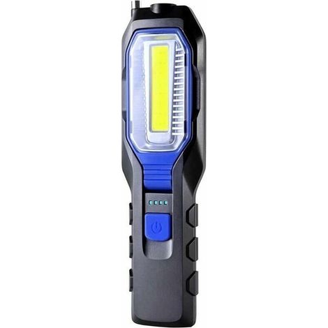 Lampe de travail - Mécanicien - Rechargeable - 2800mAh - 4 modes - Aimant et crochet (1/5)