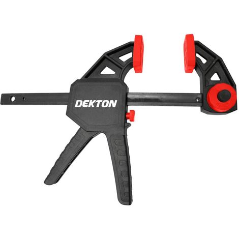 Dekton 2pc Quick Grip Speed Ratchet Vice Bar Clamps 300mm Rapid Clamp Set 12" (1/2)