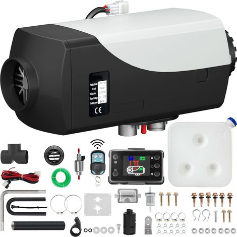Chauffage diesel 12V 5-8kW pour véhicule, caravane, bateau, camion ou camping-car. Air pulsé efficace, silencieux et économique. (1/5)