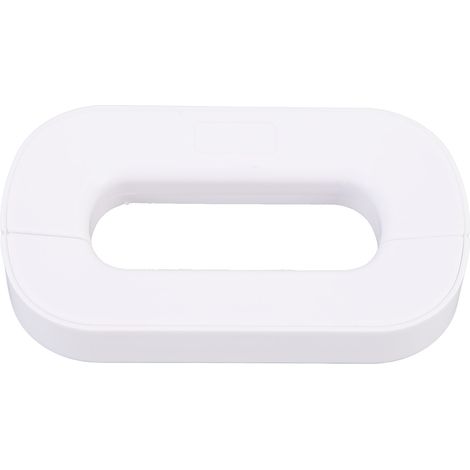 Verrou de sécurité autocollant en ABS blanc pour réfrigérateur, avec système anti-pincement. (1/5)