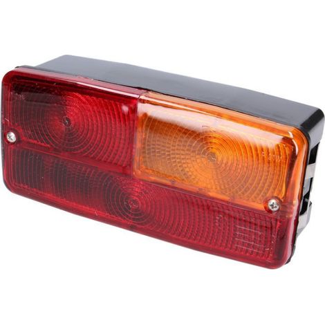 Fanale posteriore alogeno destro 185x85mm 3 funzioni luminose (1/5)
